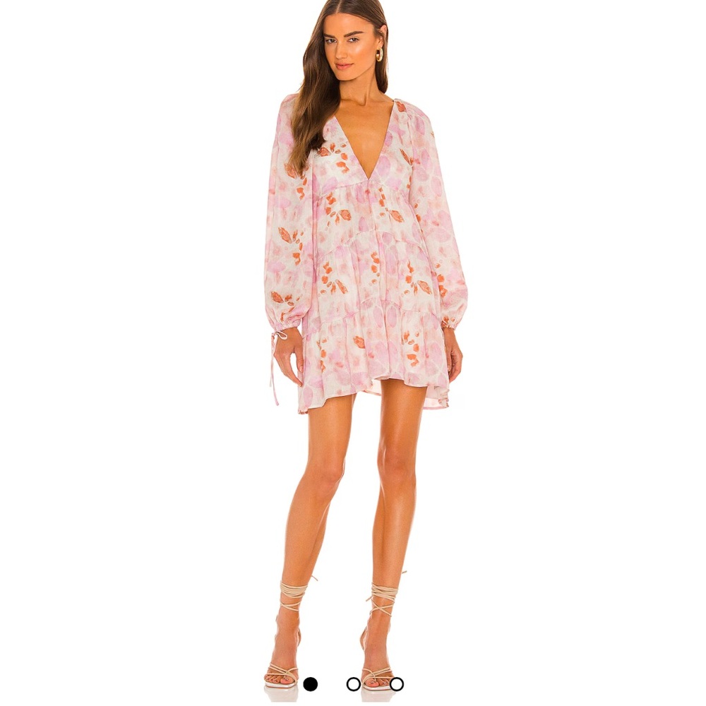 Floral Pink Women's Dress